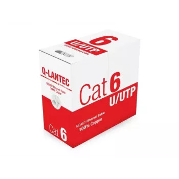 A-LAN KIU6PVC305Q tīkla kabelis 305 m Cat6 U/UTP (UTP) Pelēks