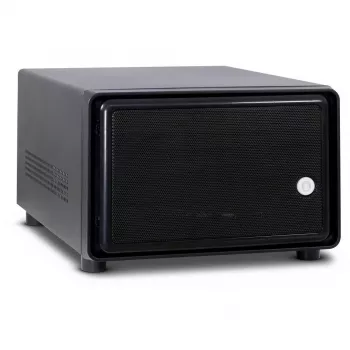 Inter-Tech SC-2100 - Small Form Factor (SFF) - PC - Melns - Mini-ITX - Tērauds - Darbība - Signalizācija - HDD - Tīkls - Barošana (88887285)