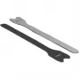 Delock Klett-Kabelbinder L 240 mm x B 13 mm 10 Stück schwarz