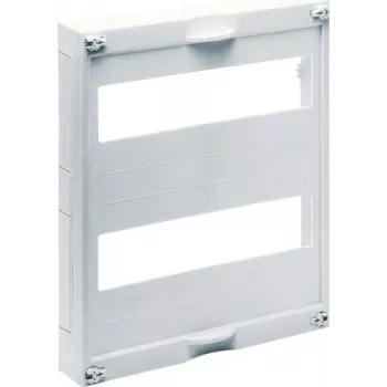 Elektrības sadales skapja piederums Hager US21A3, balts, 250×56×300 mm