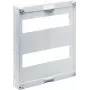 Elektrības sadales skapja piederums Hager US21A3, balts, 250×56×300 mm