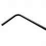Barrow Hardtube 90° 630mm 14/12mm caurulēm, modelis TDWB-14, melna