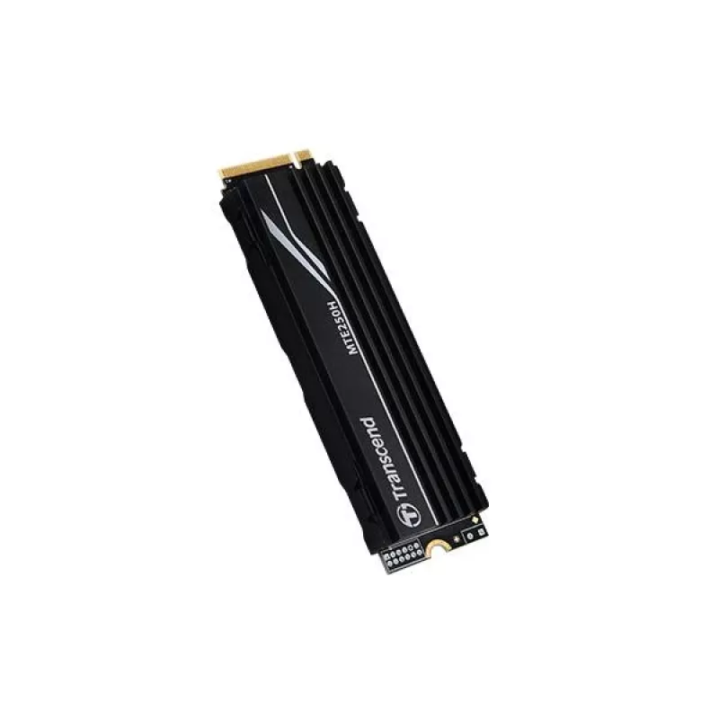 Transcend SSD diskdzinis 1TB M.2 2280 PCIe Gen4x4 NVMe ar DRAM un metāla radiatoru