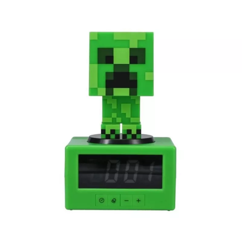 Paladone Minecraft Creeper ikonas modinātājpulkstenis