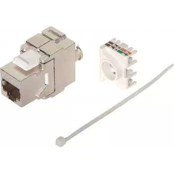 Keystone modulis ShiverPeaks S/CONN 75004 plakans metālisks RJ-45