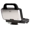 Sviestmaižu automāts Adler AD 3043, 1300 W, nepiedegošas plāksnes, 2 sviestmaizes, 285×152 mm cepamā virsma, melns