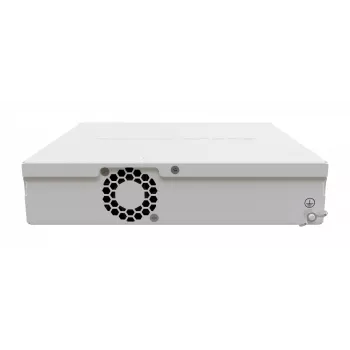 Pārvaldāms L3 slēdzis MikroTik CRS310-8G+2S+IN — 8× 2.5G RJ-45, 2× SFP+, PoE, 1U rack montāža, Balts