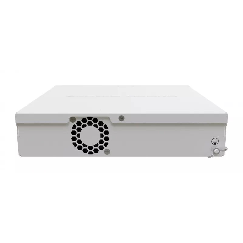 Pārvaldāms L3 slēdzis MikroTik CRS310-8G+2S+IN — 8× 2.5G RJ-45, 2× SFP+, PoE, 1U rack montāža, Balts