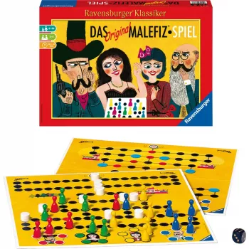 Oriģinālā Malefiz-Spiel, galda spēle