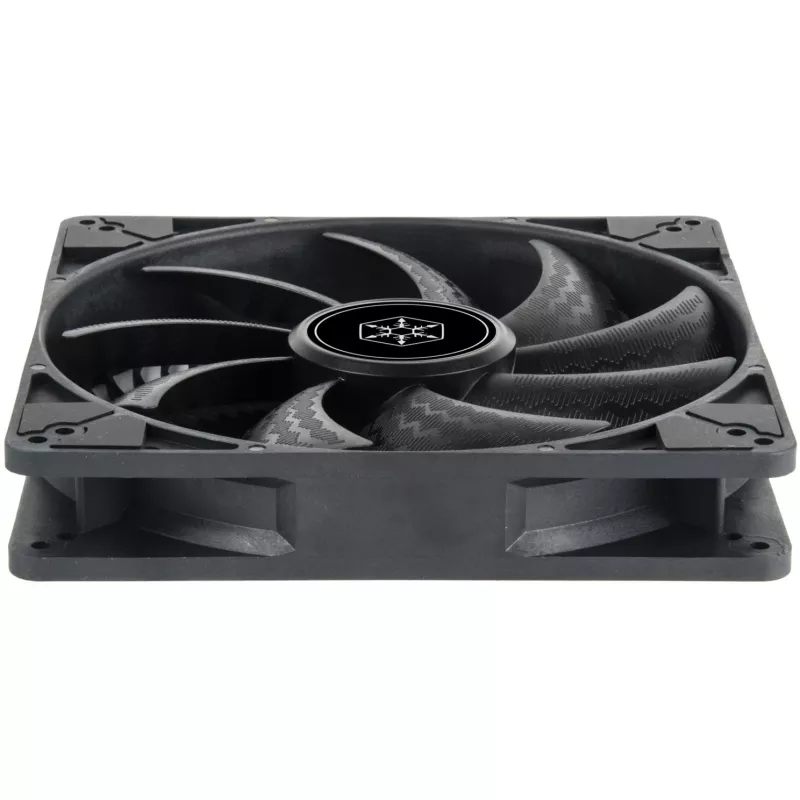 SilverStone SST-AP184i-PRO 180 mm korpusa ventilators, melns