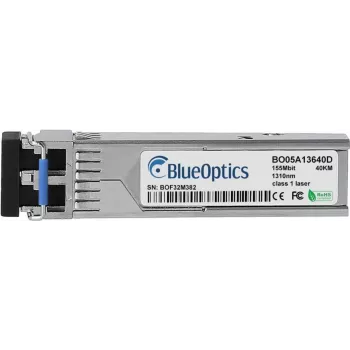 SFP uztvērēja modulis BlueOptics SFP-FC-S30-A-A-BO 155 Mbit/s 1310 nm
