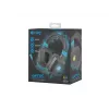 Vadu spēļu austiņas Fury NFU-1584 ar mikrofona strēli, apļveida, 98 dB, 15–25000 Hz, 2 m kabelis, USB un 3,5 mm, zila