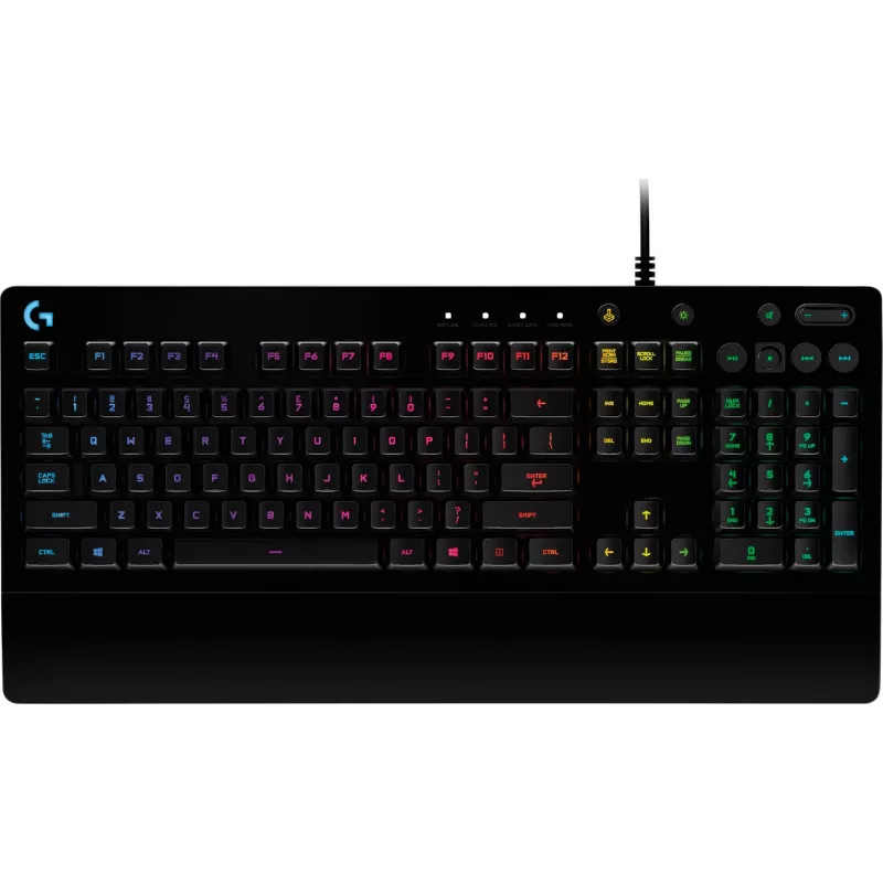 Logitech G Prodigy G213 - Gaming tastatūra - Fona apgaismojums - Ungāru (920-010739)