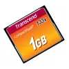 Transcend - Zibatmiņas karte - 1GB - 133x - CompactFlash karte (TS1GCF133)