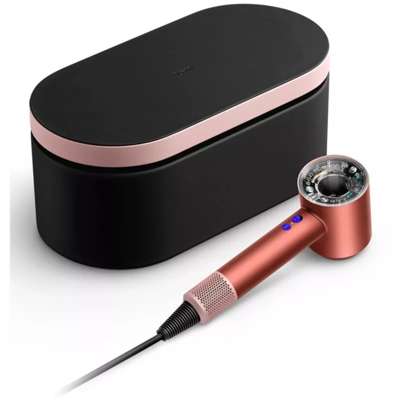 Dyson Supersonic matu žāvētājs Nural Strawberry Brown, 1600W, 3 ātruma iestatījumi
