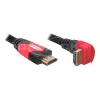 HDMI kabelis DeLOCK 3m HDMI Type A Standard Melns Sarkans