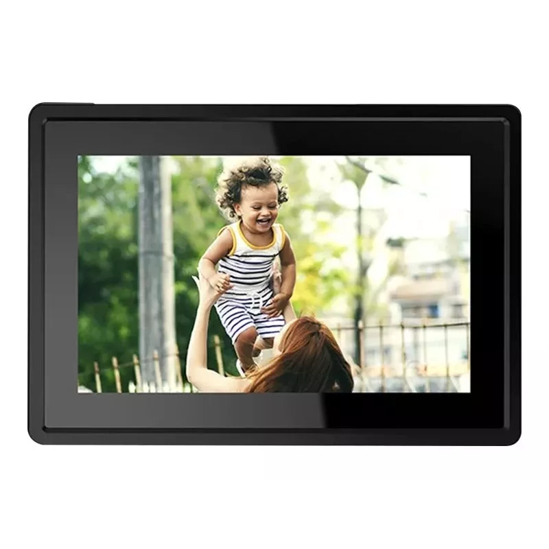 Denver PFF-1021BLACK digitālais foto rāmis Melns 25.6 cm (10.1 inch) Skārienekrāns Wi-Fi