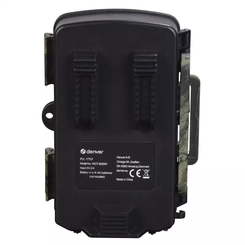 DENVER WCT-8026W - kameras aizvars - 8,0 MPix / 48,0 MP (interpolēta) - 4K - Bezvadu LAN, Bluetooth (112131130110)