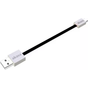 USB kabelis Akasa 0,15 m USB 2.0 A/Micro-B