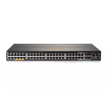 HPE Aruba Networking 2930M 48G POE+ 1-Slot - Slēdzis - L3 - Pārvaldīts - 44 x 10/100/1000 (PoE+) + 4 x Combo Gigabit-SFP - montējams statīvā - PoE+ - bez barošanas bloka (1440 W)