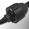 Strāvas adapteris QOLTEC 53906 IEC 320 C14 uz SCHUKO 16A 250V