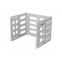 Sienas stiprinājuma 19 collu plaukts LANBERG 8U, dziļums 497×400/240 mm, pelēks