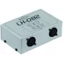 Stereo līnijas izolators 19 collu statīvam Omnitronic LH-082 2 kanālu