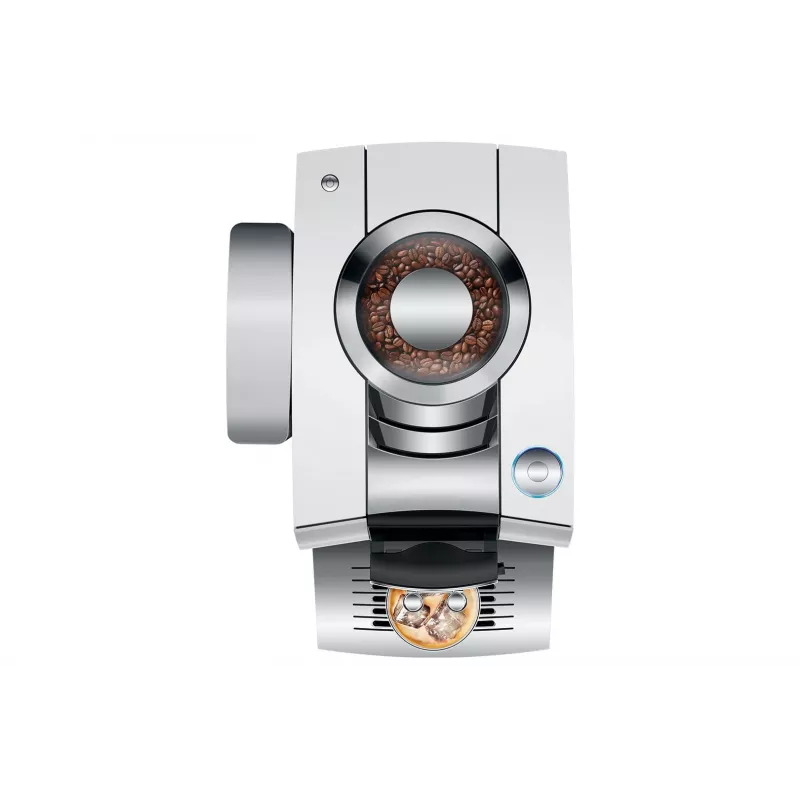 Pilnībā automātisks espresso automāts JURA Z10 (EB) — 2,4 L ūdens tvertne, iebūvēta dzirnaviņas, 1450 W, alumīnijs/balts