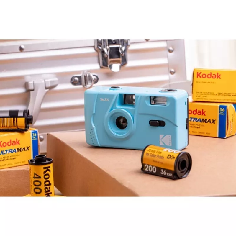 Kodak M35 kompaktā filmas kamera 35 mm zila (117061)
