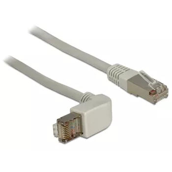 Delock tīkla kabelis 1 m Cat.5e RJ-45 S/FTP pelēks