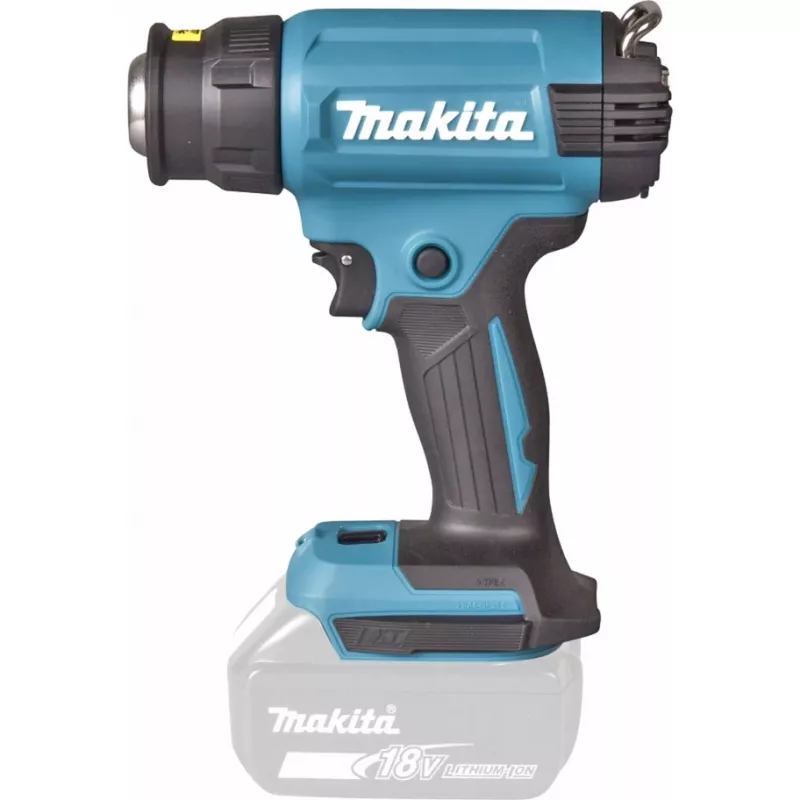 Makita DHG181ZK - Karstā gaisa pūtējs - Bezvadu - 120 - 200 l/min - bez akumulatora, bez lādētāja - 18 V (DHG181ZK)