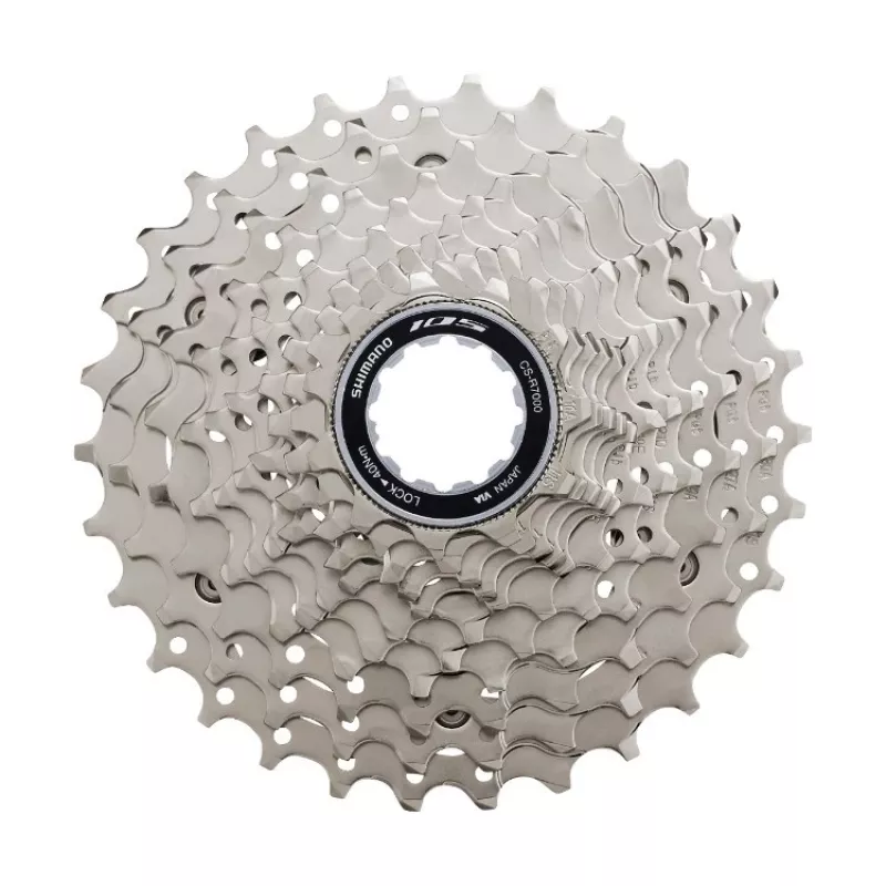 Velosipēda kasete Shimano CS-R7000 tērauds 284g
