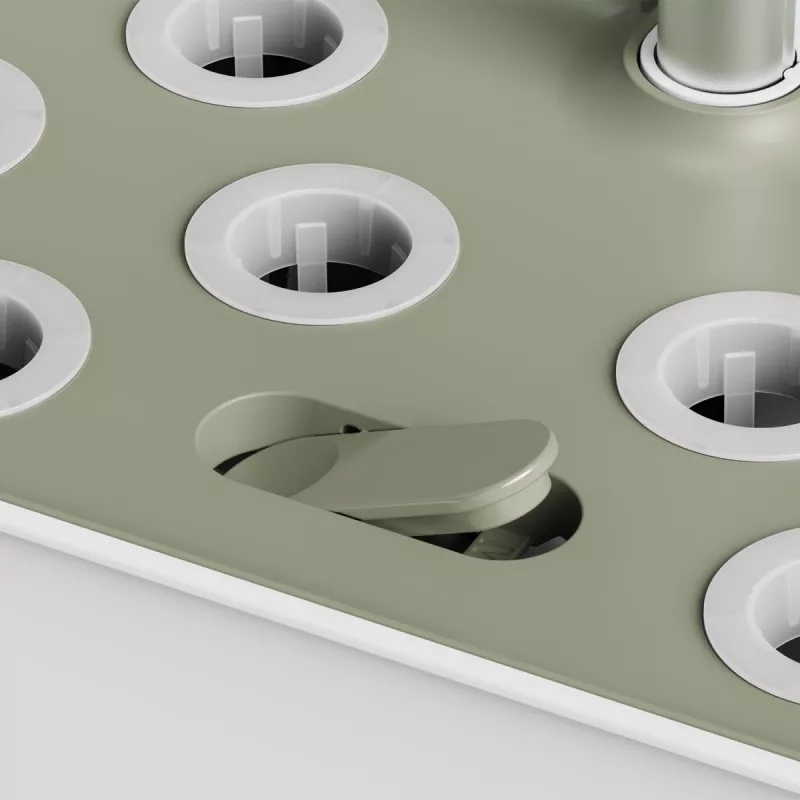 GreenBlue Intelligentā iekštelpu augu audzēšanas sistēma, SMART pods, 4L ietilpība, 12 augiem, pilna spektra LED, GB133