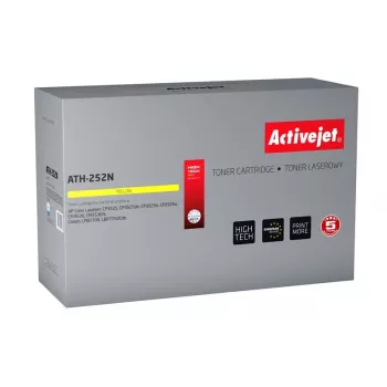 Activejet ATH-252N Toneris (aizstāj HP 504A CE252A, Canon CRG-723Y; Supreme; 7000 lapu; dzeltens)