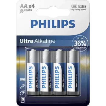 Vienreizējās lietošanas baterija Philips LR6E4B/10