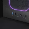 Datora korpuss TACENS MARS MC‑NEBULA Midi Tower ar rūdīta stikla paneli, četriem 120 mm aRGB ventilatoriem, atbalsta ATX, GPU līdz 30,2 cm