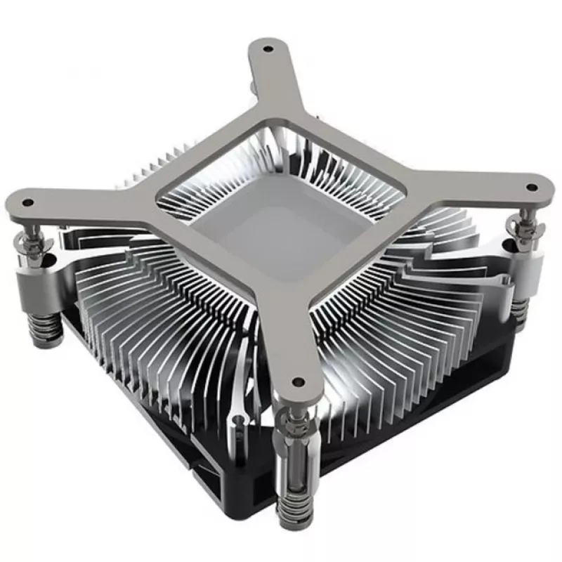 CPU dzesētājs Dynatron Z60 LGA1851/LGA1700, alumīnija korpuss, 80 mm ventilators