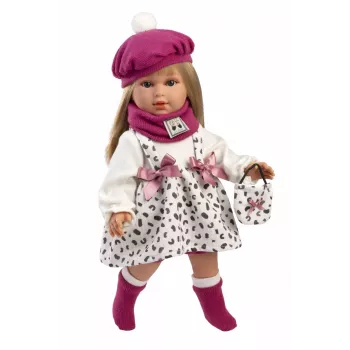 Leļļu Llorens Carla 40 cm — reālistiskas iezīmes, mīksts ķermenis