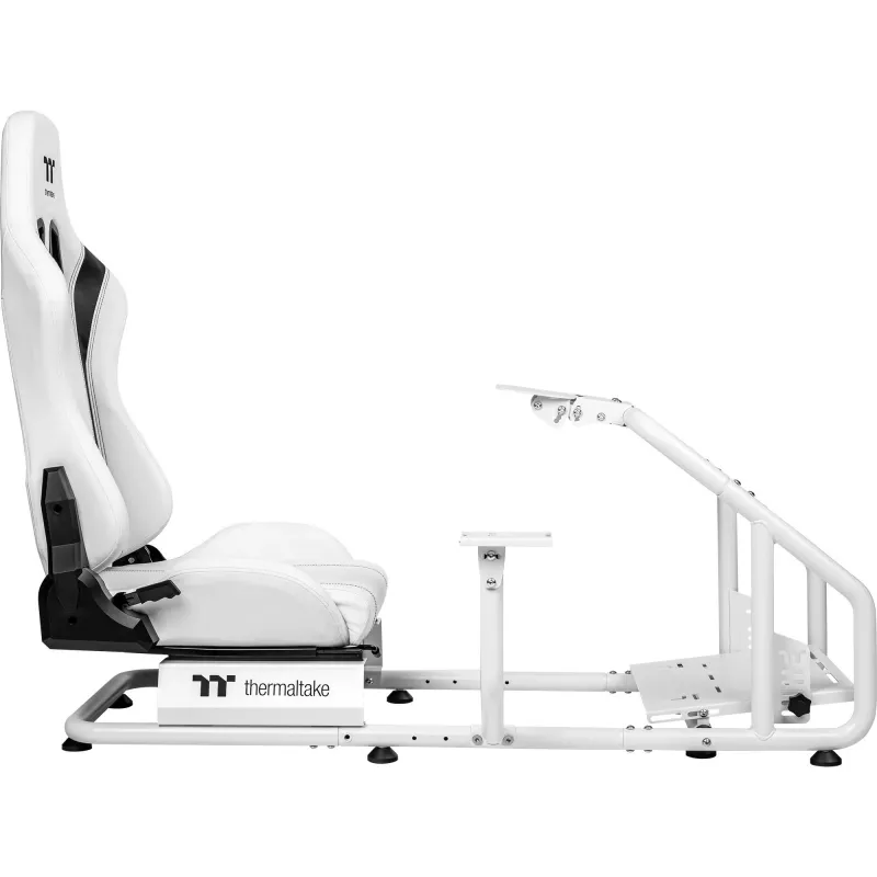 GR300 sacīkšu simulatora kabīne, simulators (balts)