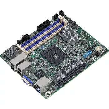 ASRock B550D4ID-2L2T Mātesplate AMD B550 Socket AM4 mini ITX (B550D4ID-2L2T)