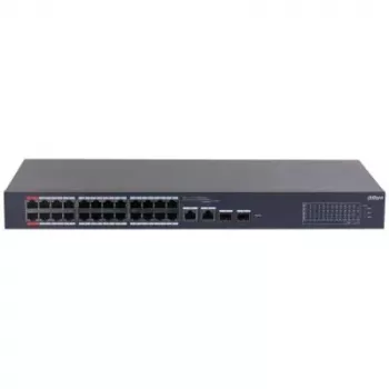 Dahua Technology DH-CS4226-24ET-375 tīkla komutators Pārvaldāms L2 Gigabit Ethernet (10/100/1000) Power over Ethernet (PoE) Melns