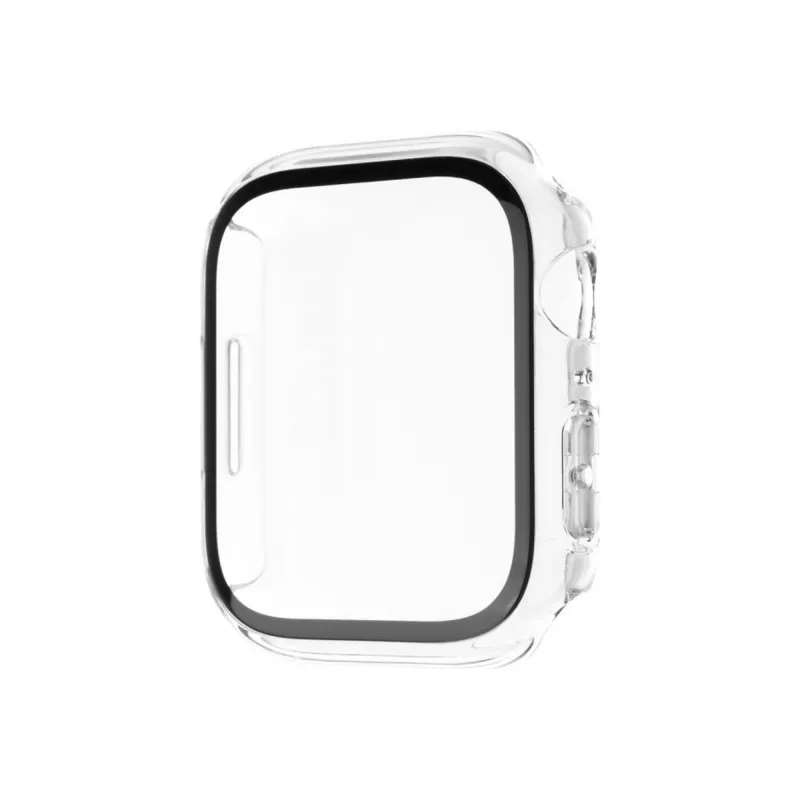 Fiksēts | Pure aizsargmaciņš ar rūdītu stiklu Apple Watch 10 42mm | Caurspīdīgs