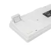 Klaviatūra White Shark RONIN balta USB QWERTY 68 taustiņi LED