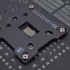 Atbalsta plāksne Alphacool 13071, nerūsējošais tērauds, melna, 90 mm