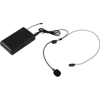 Bezvadu mikrofons Omnitronic WAMS-10BT ar austiņām, Bluetooth bezvadu sistēma