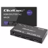Aktīvs HDMI sadalītājs 2 x HDMI 4Kx2K, 3,4 Gbps