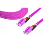 Lightwin High Quality Duplex LWL komutācijas kabelis - MM OM4 - LSH - LSH (LDP-50 LSH-LSH 3.0 OM4)