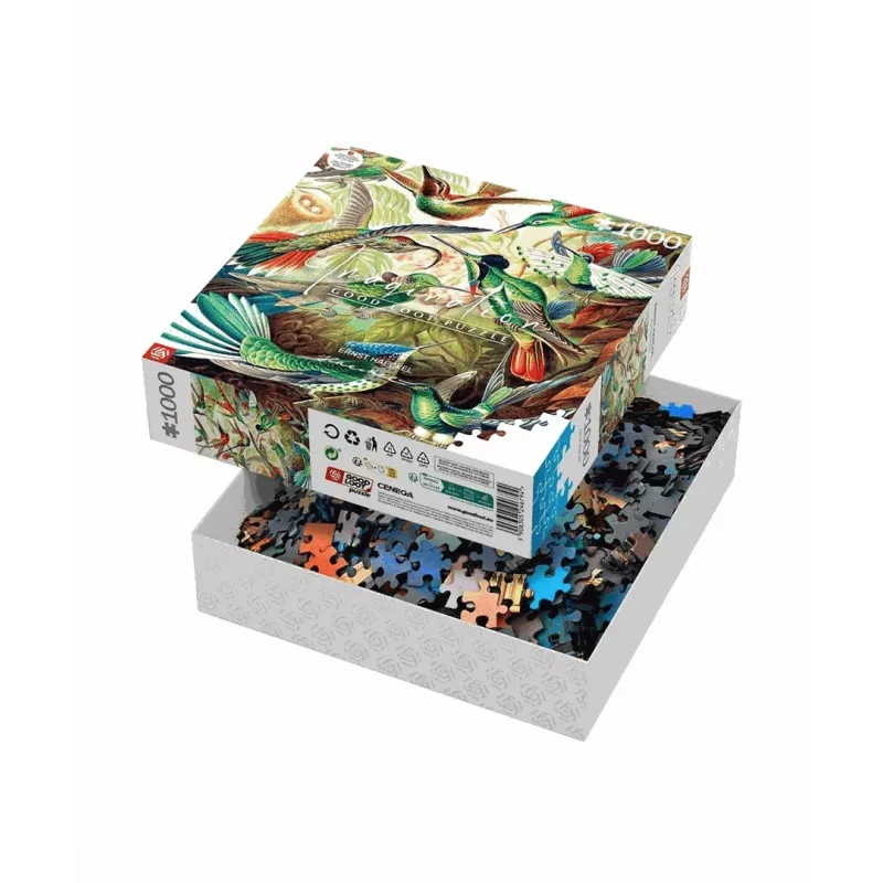 Imagination Puzzle Ernst Haeckel Kolibri 1000 elementi