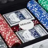 Extralink pokera komplekts DO Pokera Premium 300 žetoni, 2 kāršu kavi un kauliņi maciņā