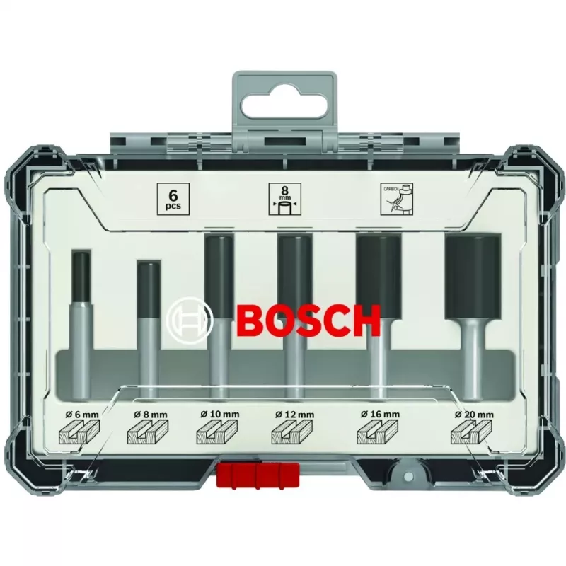 Bosch 2607017466 Uzgaļu komplekts 6 gab.